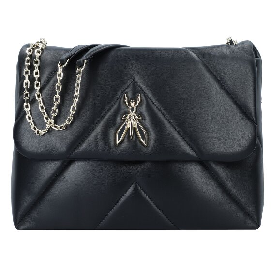 Patrizia Pepe Fly Padded Schultertasche Leder 31 cm