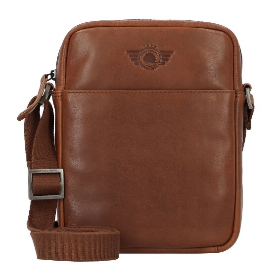 Greenburry Vintage Mini Bag Umhängetasche Leder 17 cm