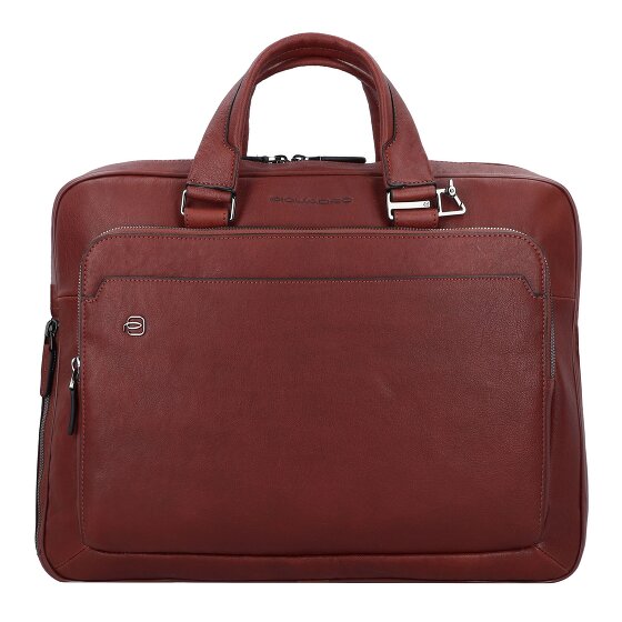 Piquadro Black Square Aktentasche Leder 40 cm Laptopfach Piquadro Black Square Aktentasche Leder 40 cm Laptopfach