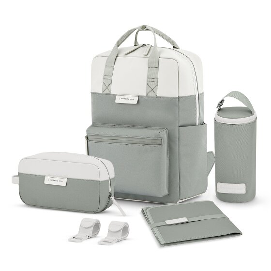Kapten & Son Bergen Wickelrucksack Set 4 tlg. Laptopfach