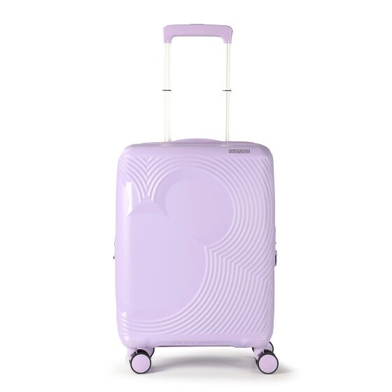 American Tourister Mickey Magic 4 Rollen Kabinentrolley 55 cm mit Dehnfalte lila