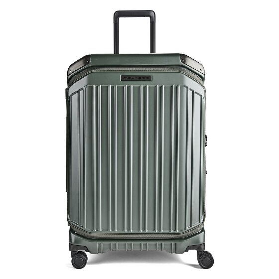 Piquadro PQ-Light 4 Rollen Trolley M 69 cm mit Dehnfalte