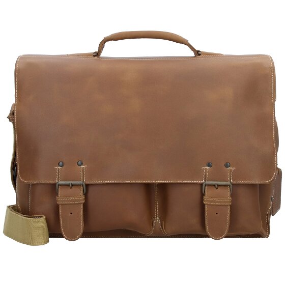 aunts & uncles Hunter Jack Messenger Leder 45 cm Laptopfach