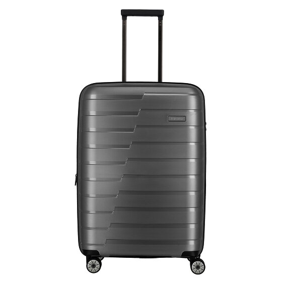 Travelite Air Base 4 Rollen Trolley 67 cm mit Dehnfalte