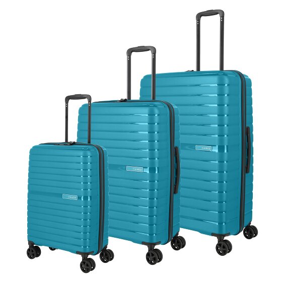 Travelite Trient 4 Rollen Kofferset 3-teilig