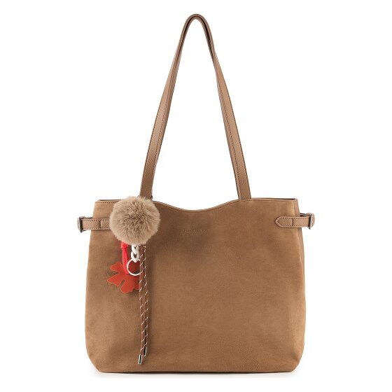 FredsBruder Playful Schultertasche Leder 37 cm