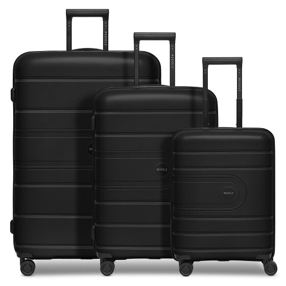Redolz Essentials 11 4 Rollen Kofferset 3-teilig mit Dehnfalte