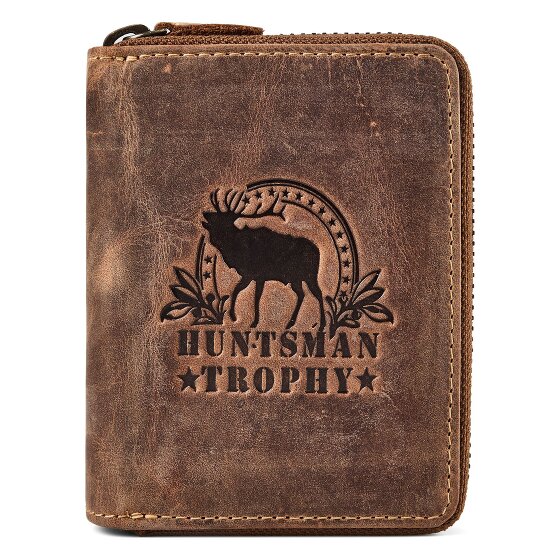 Greenburry Huntsman Geldbörse RFID Schutz Leder 10 cm