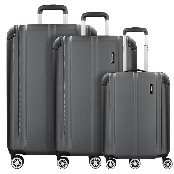 Travelite City 4-Rollen Kofferset 3tlg.
