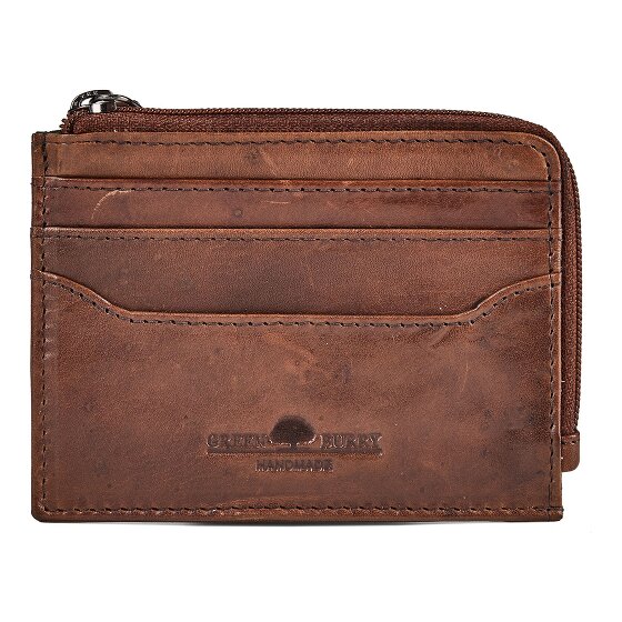 Greenburry Newport Kreditkartenetui RFID Schutz Leder 10.5 cm