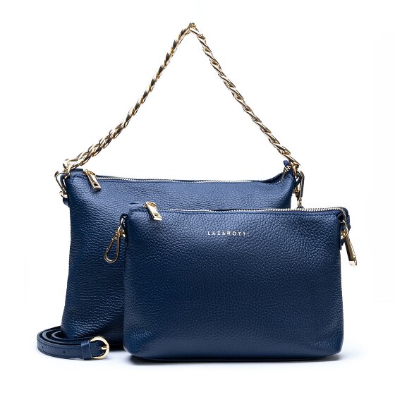 Lazarotti Milano Leather Schultertasche Leder 26 cm