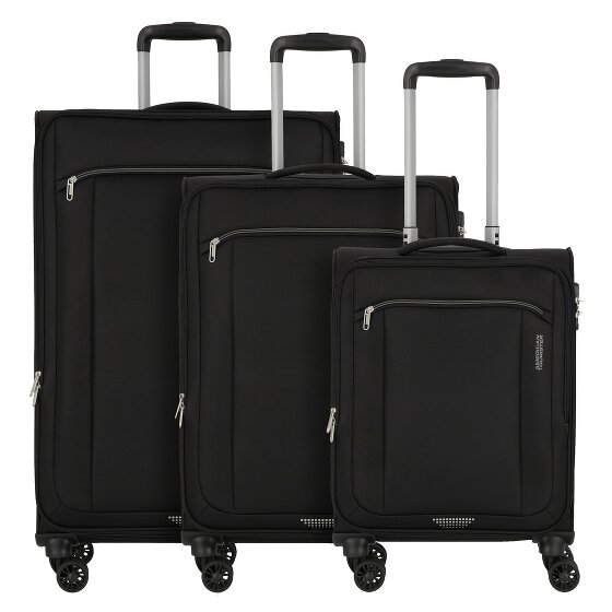 American Tourister Avantour 4 Rollen Kofferset 3-teilig mit Dehnfalte