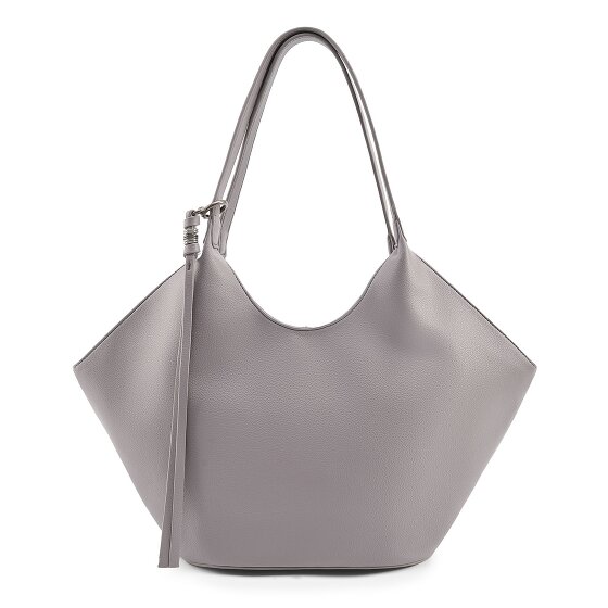 FredsBruder My Bestie Shopper Tasche Leder 49 cm grau