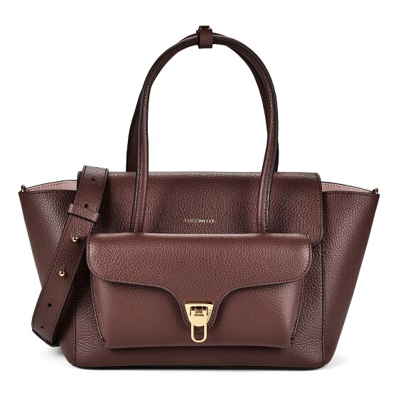 Coccinelle Double Beat Schultertasche Leder 31 cm