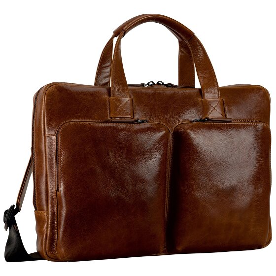 Leonhard Heyden Porto Aktentasche Leder 38 cm