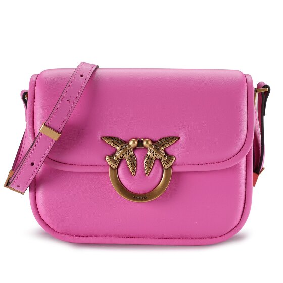 PINKO Love Box Umhängetasche Leder 20 cm