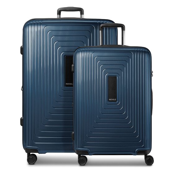 Redolz Essentials 14 4 Rollen Kofferset 2-teilig mit Dehnfalte