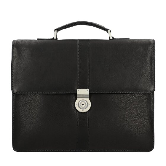 Leonhard Heyden Bergamo Aktentasche Leder 38 cm Laptopfach