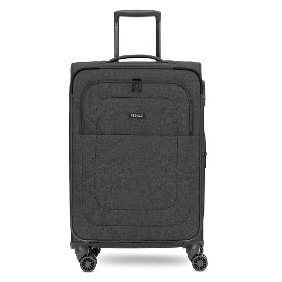 Redolz Essentials 12 MEDIUM 4-Rollen Trolley 67 cm mit Dehnfalte