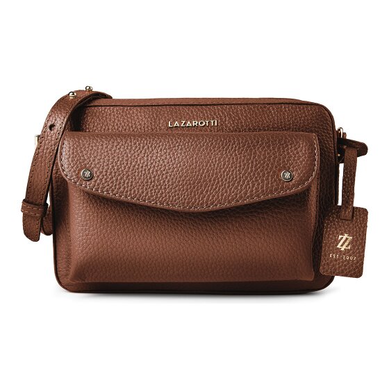 Lazarotti Bologna Leather Umhängetasche Leder 21 cm