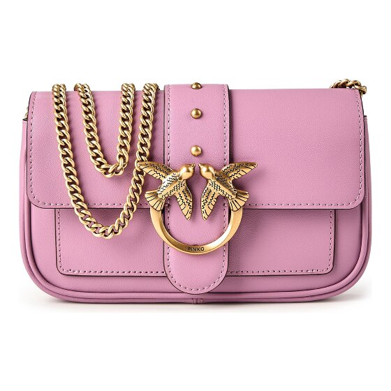 PINKO Love One Umhängetasche Leder 20 cm