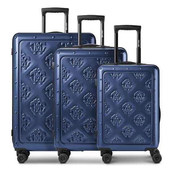 Roberto Cavalli Florence 4 Rollen Kofferset 3-teilig mit Dehnfalte