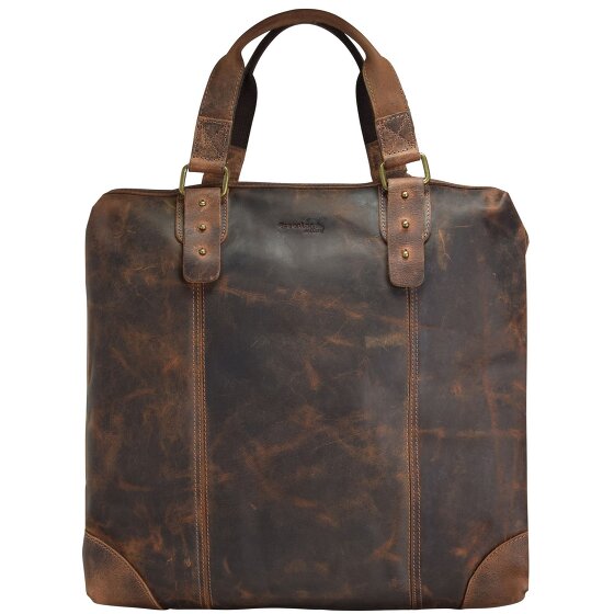 Greenland Nature Classic Handtasche Leder 37 cm
