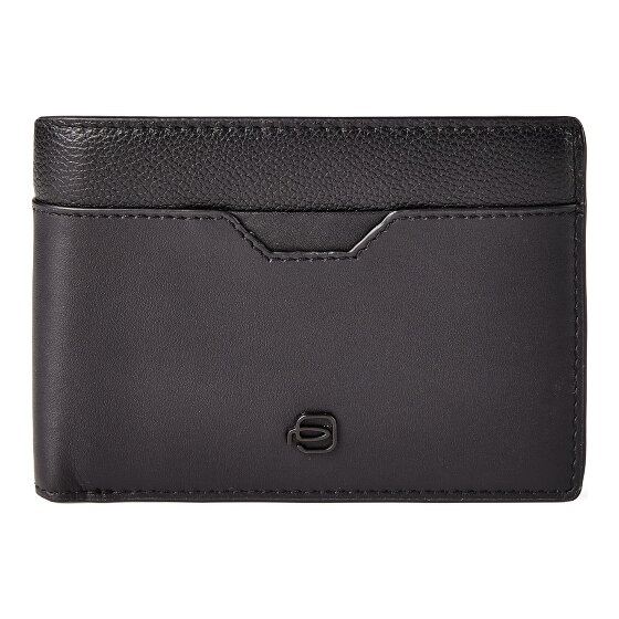 Piquadro Ael Geldbörse RFID Schutz Leder 12.5 cm