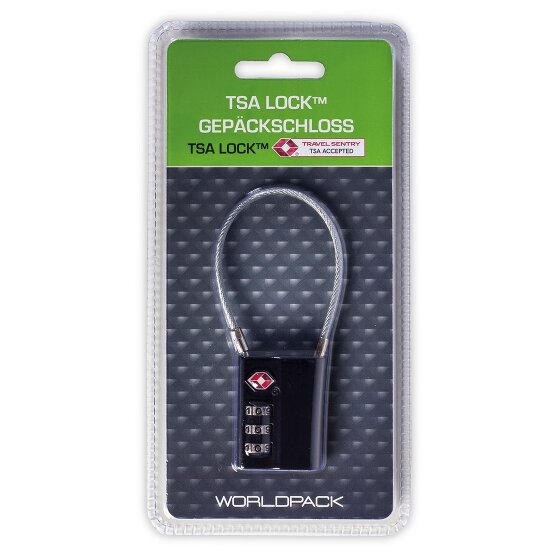Worldpack Reiseaccessoires Kofferschloss mit Zahlenschloss 9.5 cm