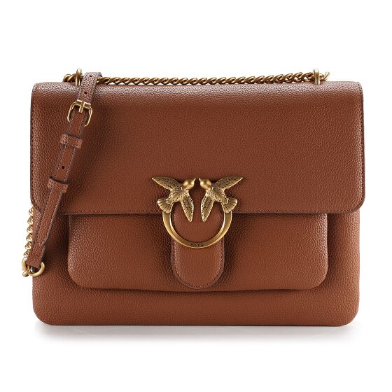 PINKO Love One Schultertasche Leder 30 cm