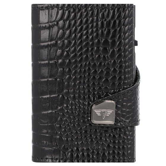 Tru Virtu Click & Slide Kreditkartenetui Geldbörse RFID Leder 6,5 cm Tru Virtu Click & Slide Kreditkartenetui Geldbörse RFID Leder 6,5 cm