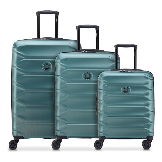 Delsey Paris Meteor 4 Rollen Kofferset 3-teilig mit Dehnfalte