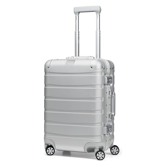 Redolz Pro Aluminium 4 Rollen Kabinentrolley S 55 cm