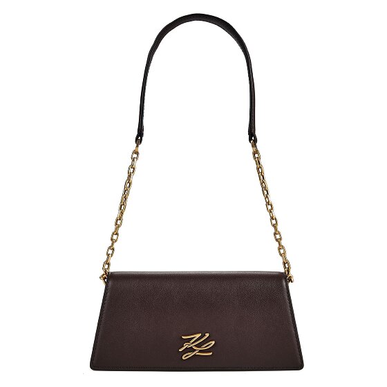 Karl Lagerfeld Autograph Schultertasche Leder 20.5 cm