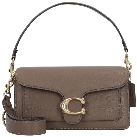 Coach Tabby Umhängetasche Leder 26 cm grau