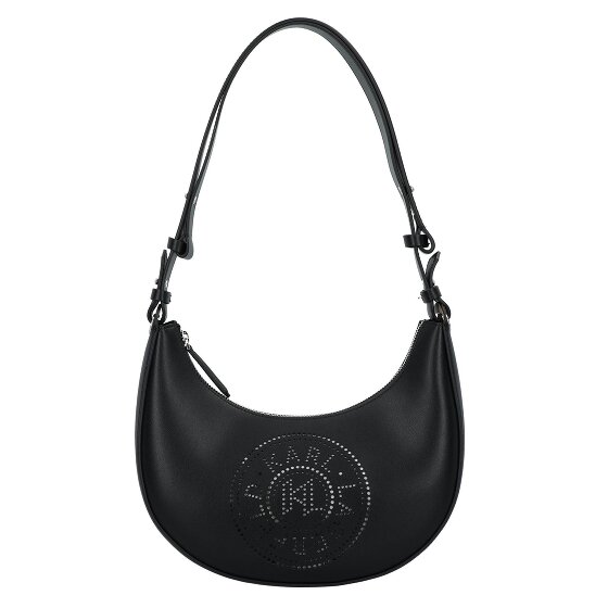 Karl Lagerfeld Circle Schultertasche Leder 28 cm