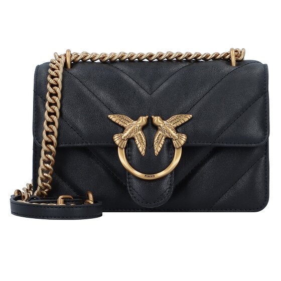 PINKO Love One Umhängetasche Leder 21 cm