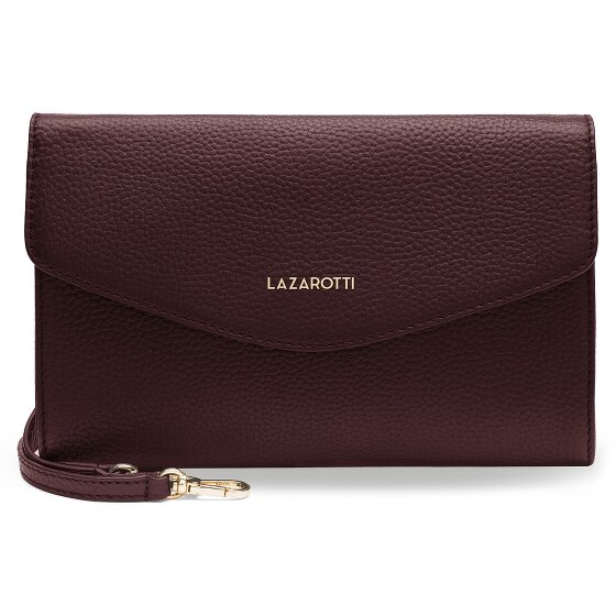 Lazarotti Bologna Leather Clutch Tasche Leder 23 cm
