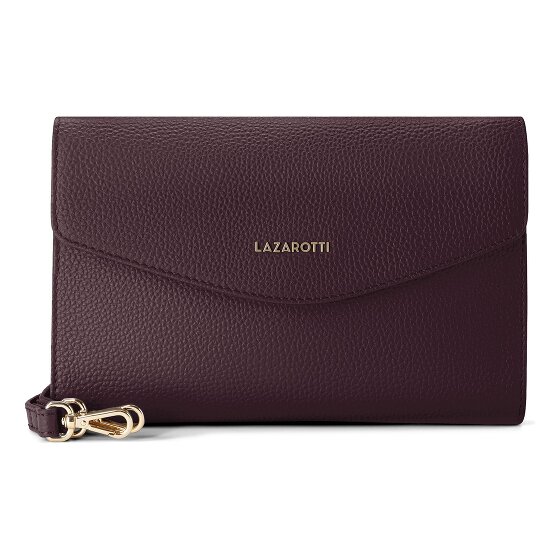 Lazarotti Bologna Leather Clutch Umhängetasche Leder 23 cm