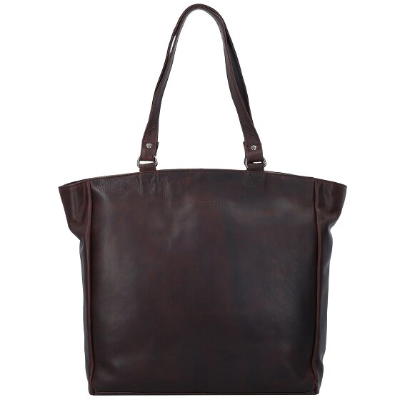 The Chesterfield Brand Wax Pull Up Schultertasche Leder 36 cm Laptopfach