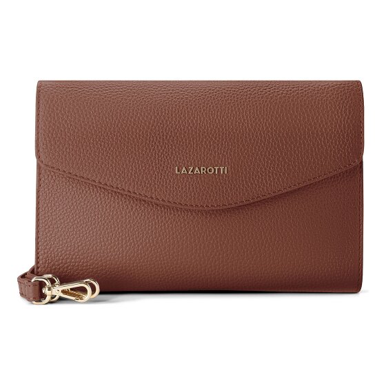 Lazarotti Bologna Leather Clutch Umhängetasche Leder 23 cm