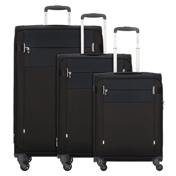 Samsonite Citybeat 4 Rollen Kofferset 3-teilig mit Dehnfalte