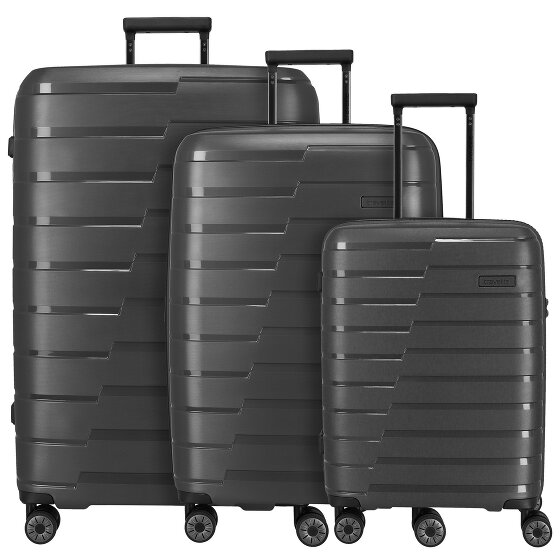 Travelite Air Base 4-Rollen Kofferset 3tlg.