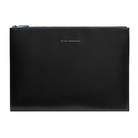 Piquadro Blue Square Clutch Tasche RFID Schutz Leder 37 cm