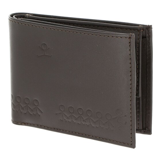 oxmox Leather Geldbörse RFID Schutz Leder 11 cm