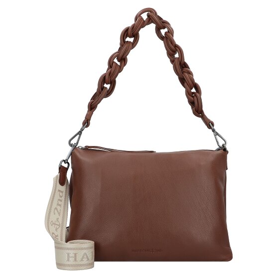 Harbour 2nd Just Pure Schultertasche Leder 35 cm