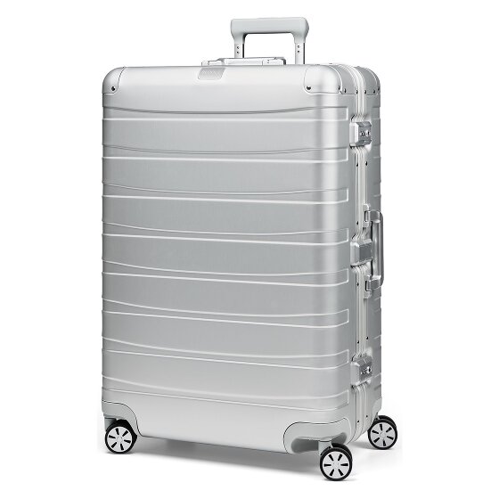 Redolz Pro Aluminium 4-Rollen Trolley L Aluminium 77 cm