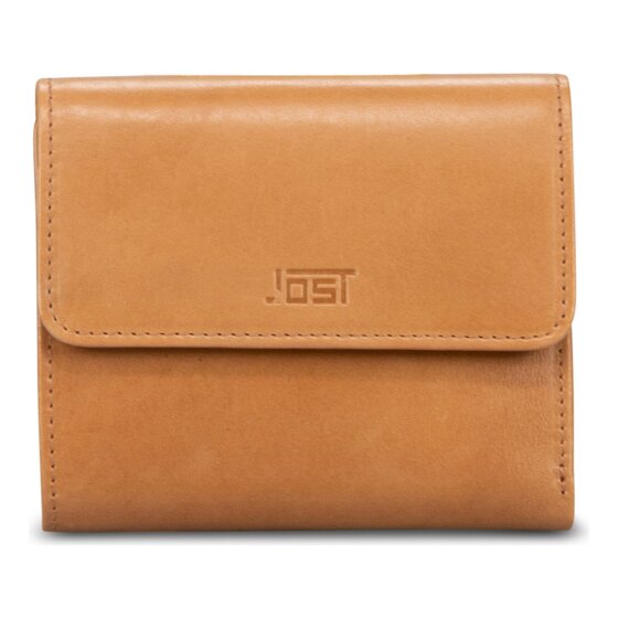 Jost Rana Geldbörse RFID Schutz Leder 12 cm