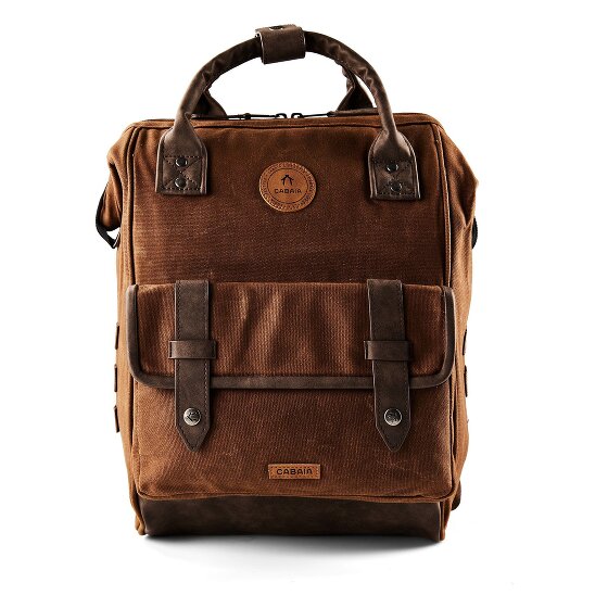 Cabaia Adventurer Waxed Cotton medium Daypack 41 cm Laptopfach