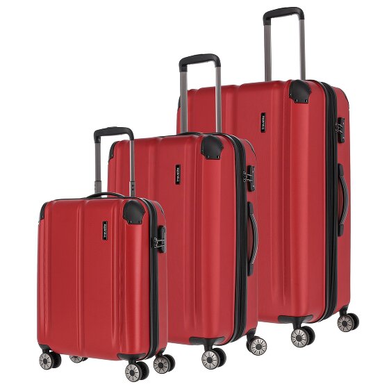 Travelite City 4-Rollen Kofferset 3tlg.